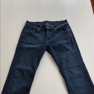 7 for all mankind dark wash “slimmy” skinny jean